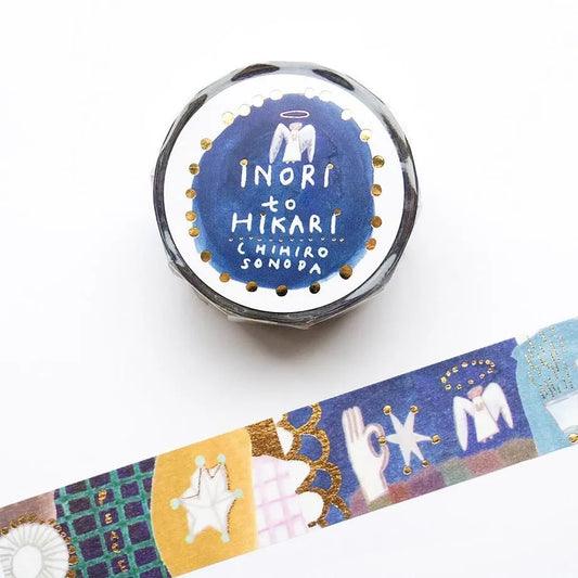 Cozyca x Chihiro Sonoda - Washi Tape -  Inori to Hikari