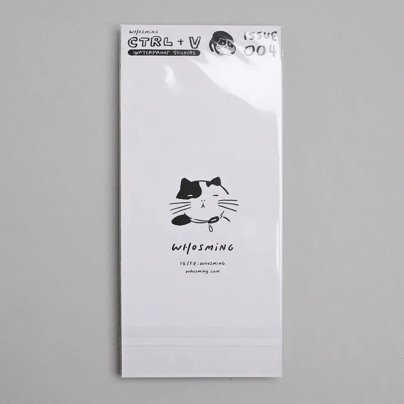 WHOSMiNG Sticker Sheet - CTRL+V Series - Issue 004