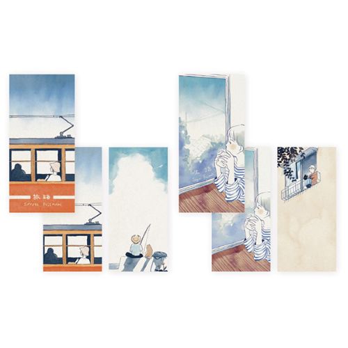 Cozyca x Sayuri Fujimaki - Ippitsusen Sticky Notes - Journey, Life