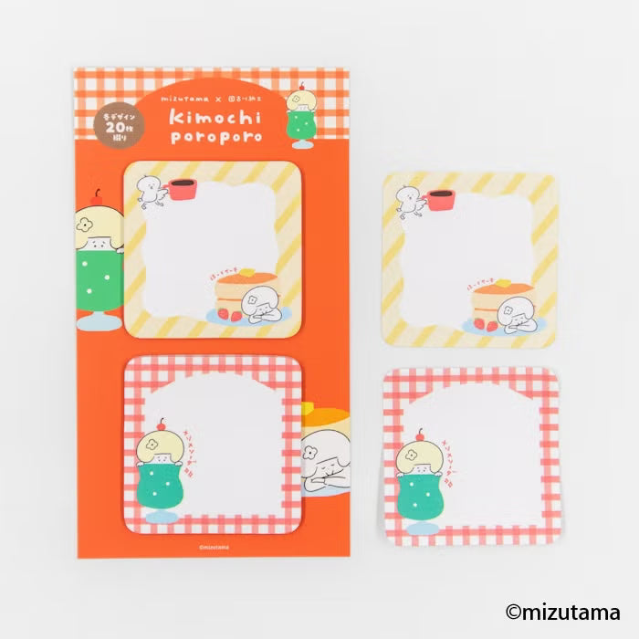 Furukawashiko x Mizutama - Sticky Notes - Kimochi Poroporo Series - Cafe