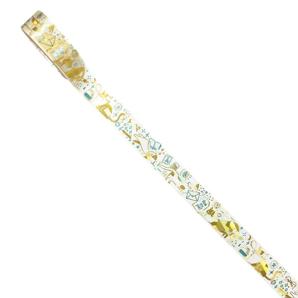 Shinzi Katoh Washi Tape - Hoshiakari - Letter