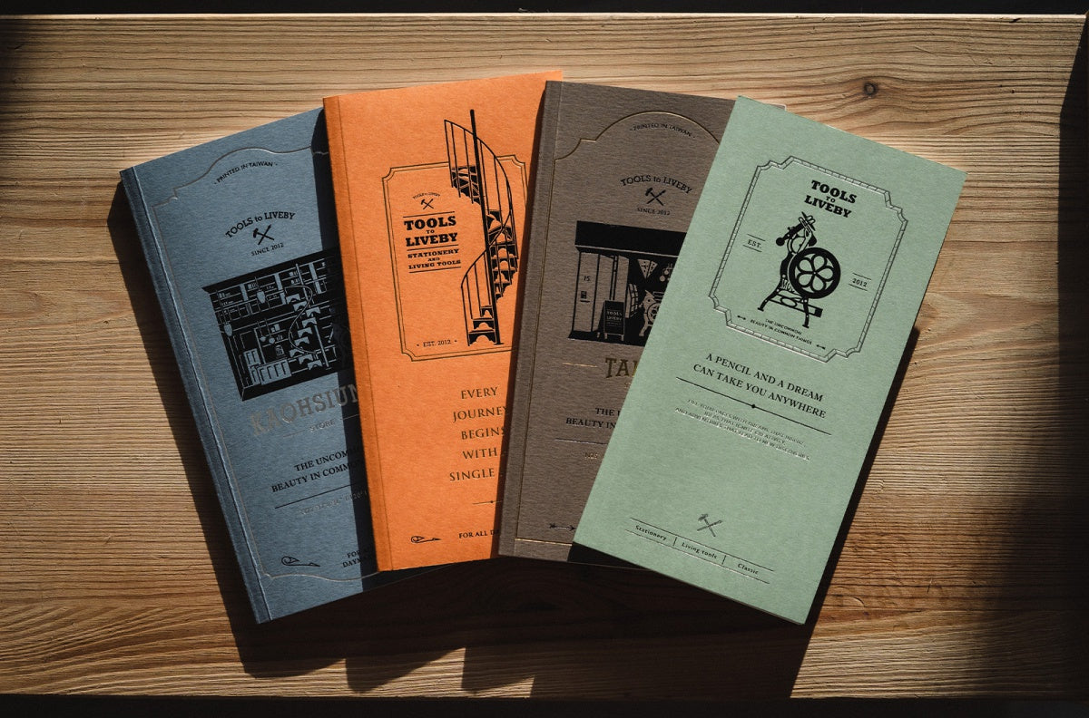 TOOLS to LIVEBY Notebook - Letterpress Machine - Dot