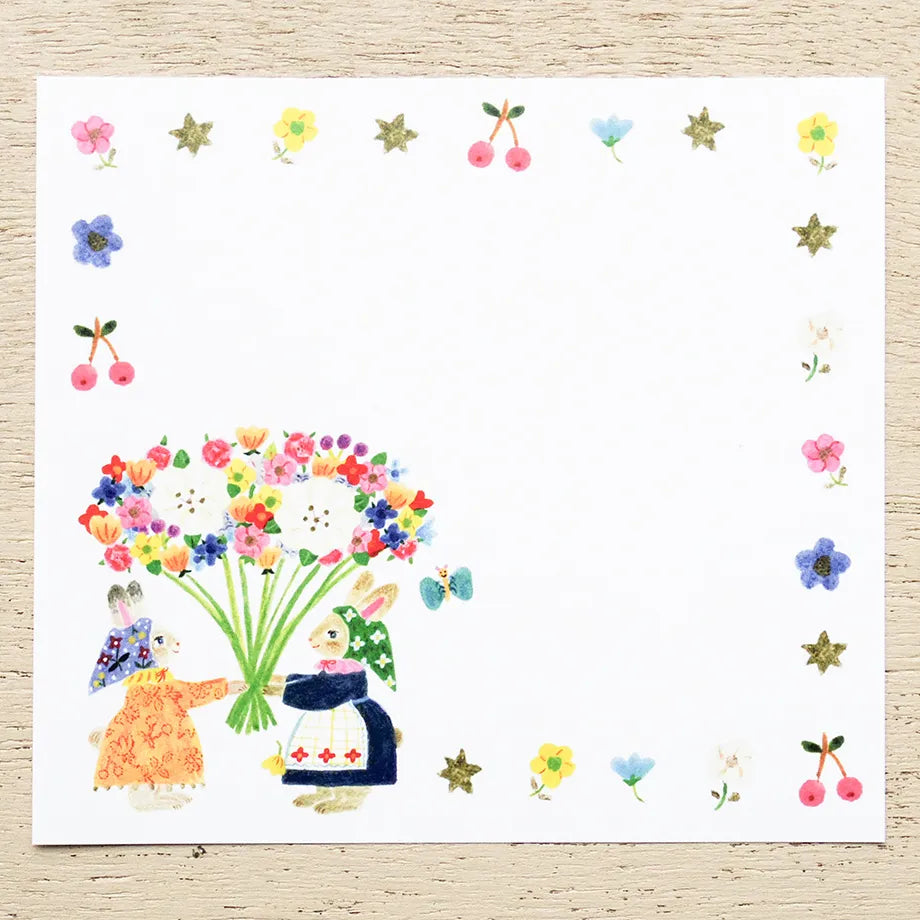 Cozyca x Aiko Fukawa - Memo Pad - Little Fluffy Friends