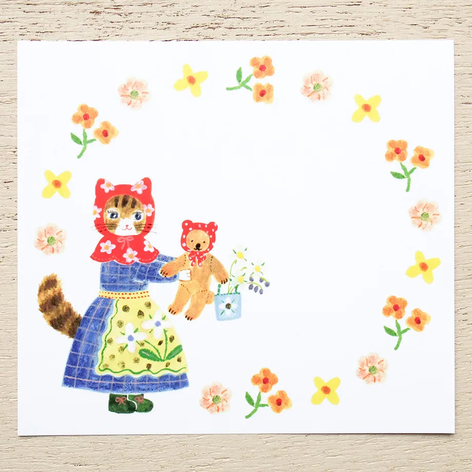 Cozyca x Aiko Fukawa - Memo Pad - Little Fluffy Friends