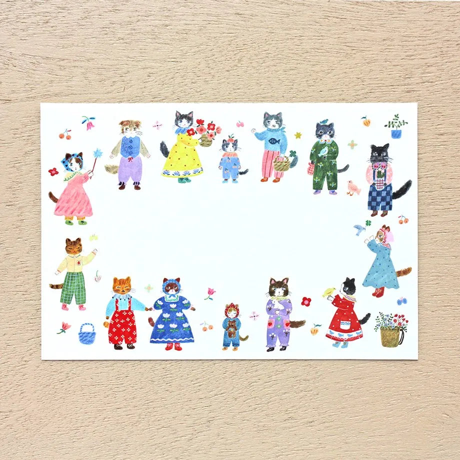 Cozyca x Aiko Fukawa - Postcard - Little Fluffy Friends