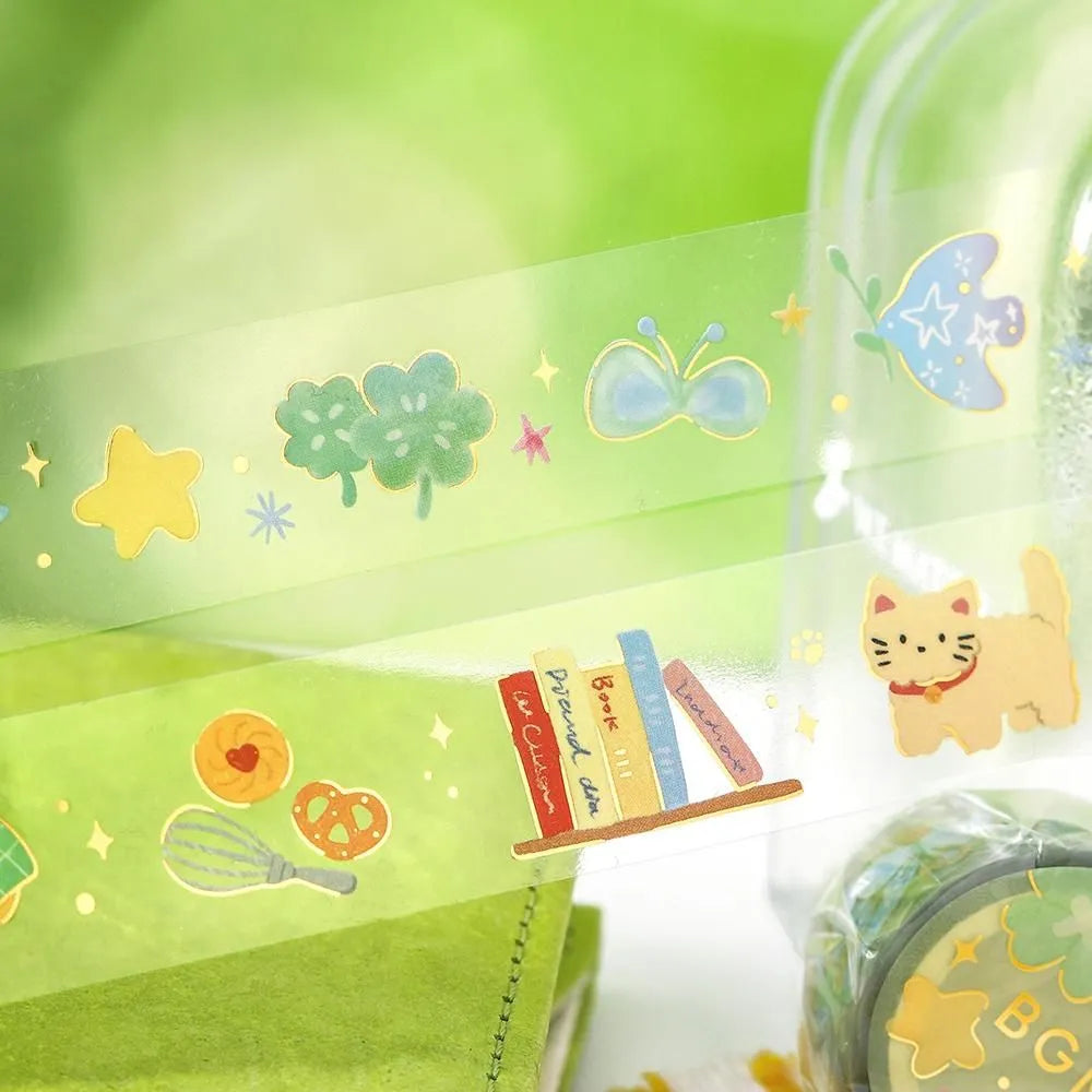 BGM Foil Clear Tape - Life Series - Lucky