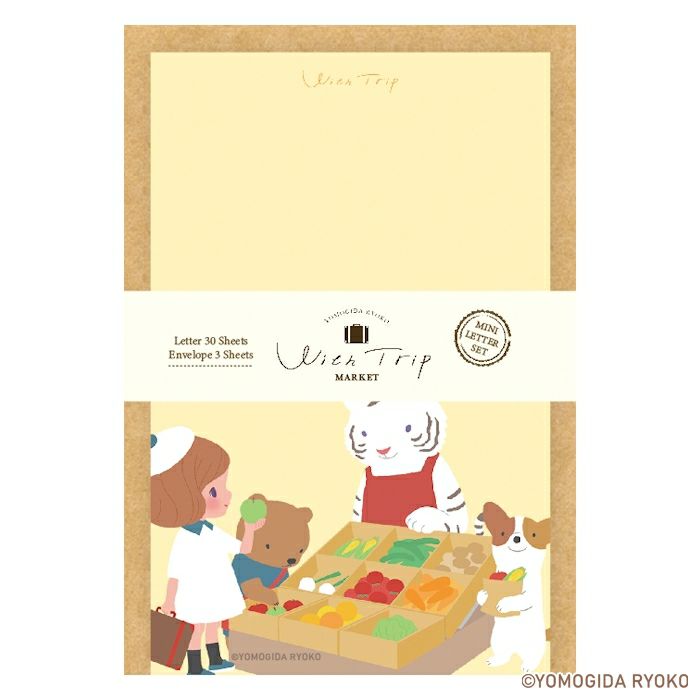 Furukawashiko x Ryoko Yomogida - With Trip Series - Mini Letter Set - Market