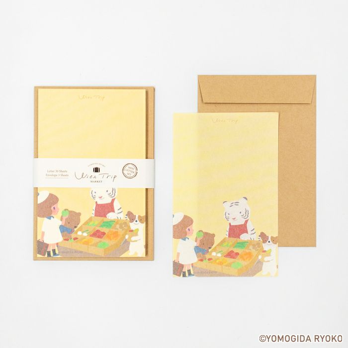 Furukawashiko x Ryoko Yomogida - With Trip Series - Mini Letter Set - Market