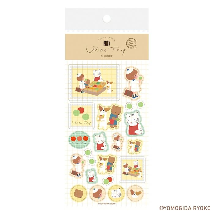 Furukawashiko x Ryoko Yomogida - With Trip Series - Sticker Sheet - Market