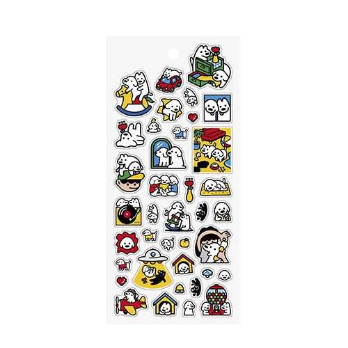 Frontier - Creators Circus Sticker Sheet - Matsui Dogs