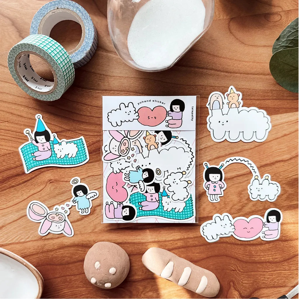 Yohand Studio - Medium Sticker Set - Version 5 - Telepathy