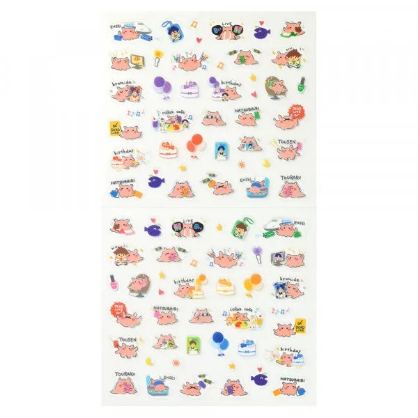 NB Sticker Sheet - Mendako-san