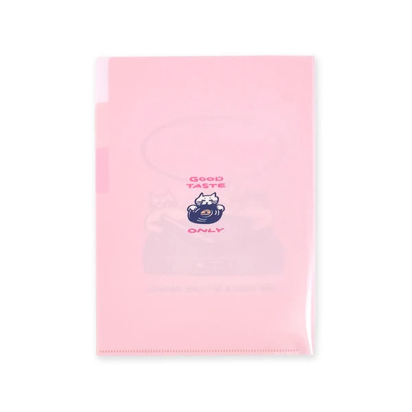 Frontier - Notebook A5 Clear File - Miss Black and White