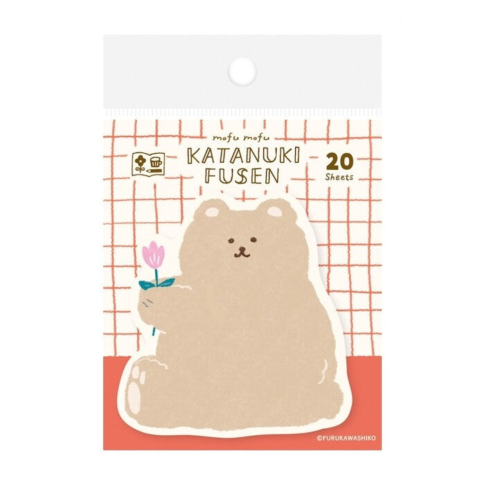Furukawashiko Sticky Notes - Watashi-biyori Katanuki Fusen - Bear