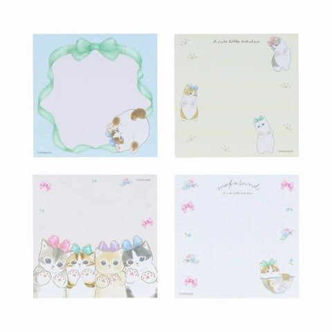 Mofusand Memo Pad - Cat Paws