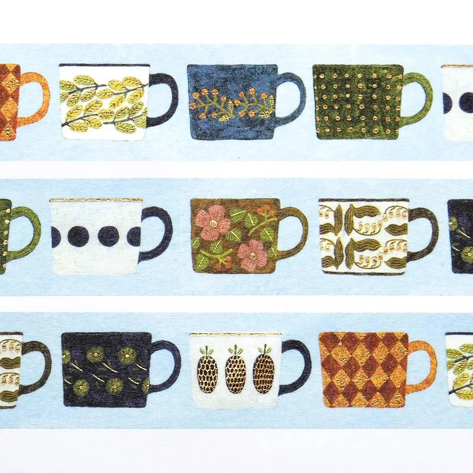 Cozyca x Midori Asano - Washi Tape - My Favorite Mugs
