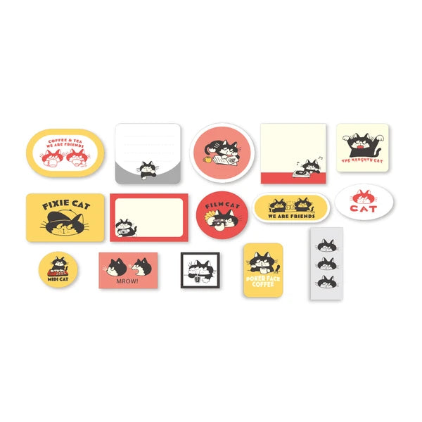 Frontier - Creators Circus Flake Stickers - Naoto Hidaka