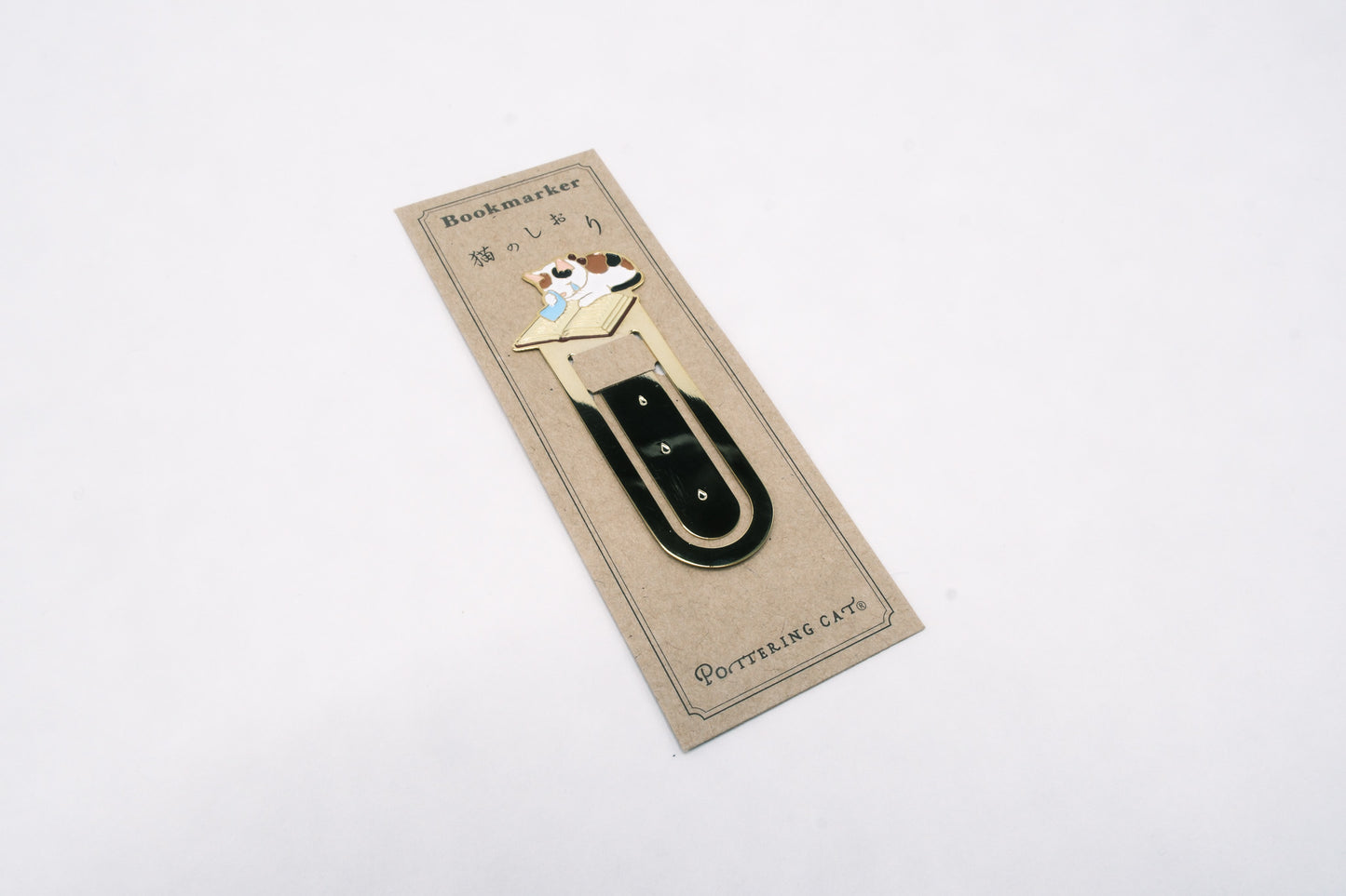 Pottering Cat Bookmark - Napping