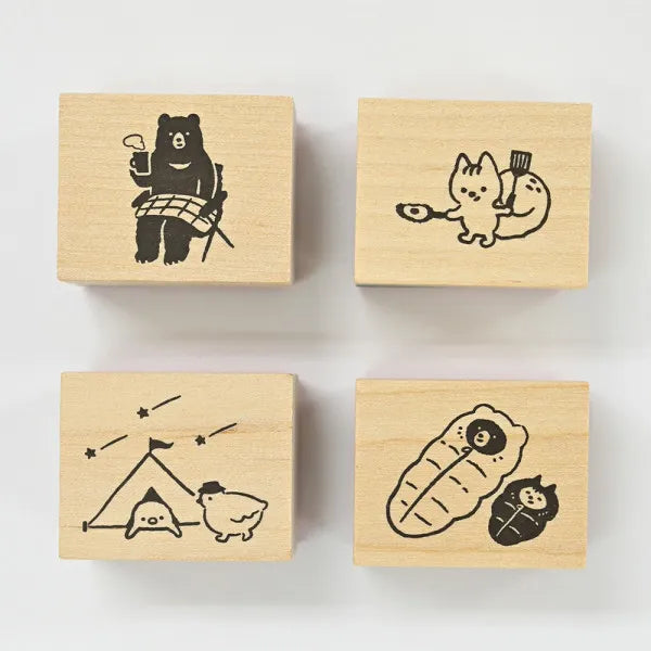 NB Wood Stamp Set - Yamanoha Chonaikai