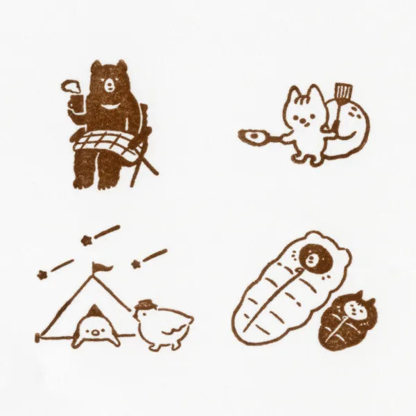 NB Wood Stamp Set - Yamanoha Chonaikai