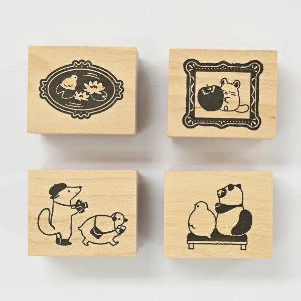 NB Wood Stamp Set - Yamanoha Chonaikai