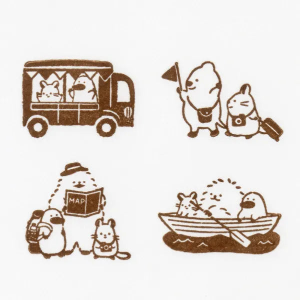 NB Wood Stamp Set - Yamanoha Chonaikai