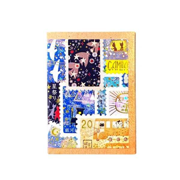 Shinzi Katoh Kirapika Flake Seal - Night on the Galactic Railroad