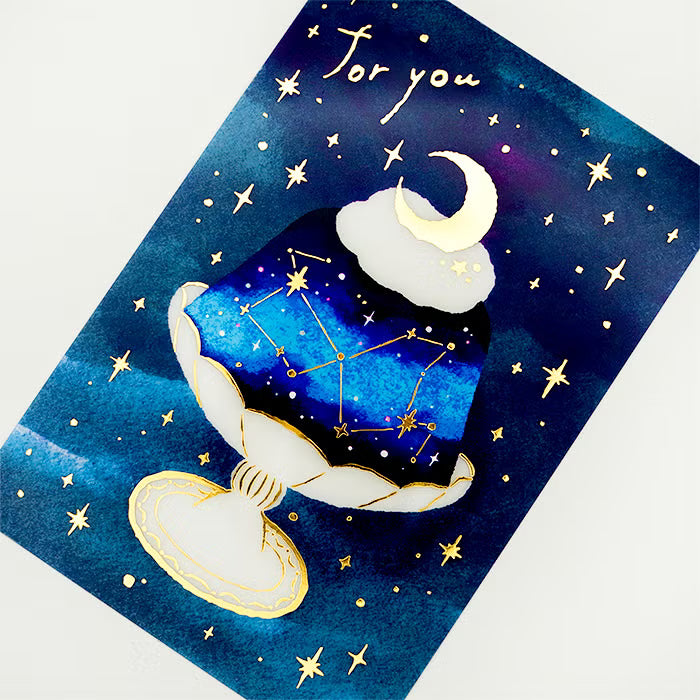 Furukawashiko Foil Clear Card - Night Sky Jelly