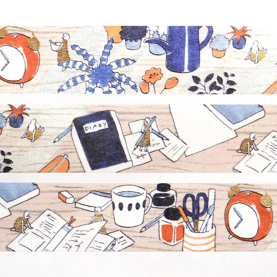Cozyca x Sayuri Fujimaki - Washi Tape - Tsukue no Ue