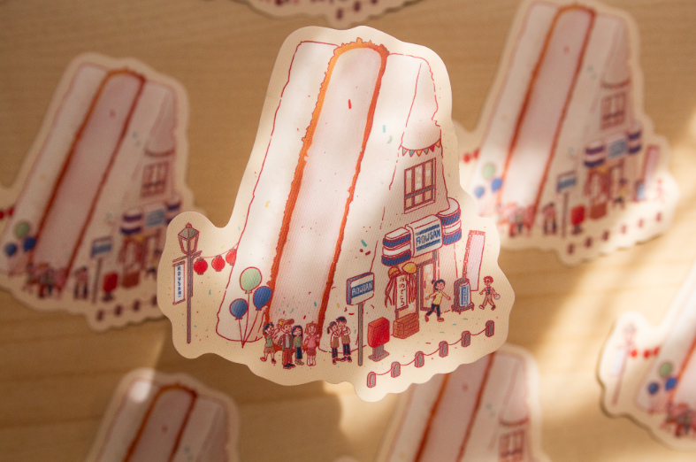 Okeya Stationery Co. - Katsu Konbini Vinyl Sticker