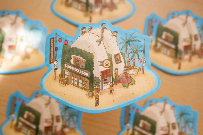 Okeya Stationery Co. - Omusubi Island Vinyl Sticker