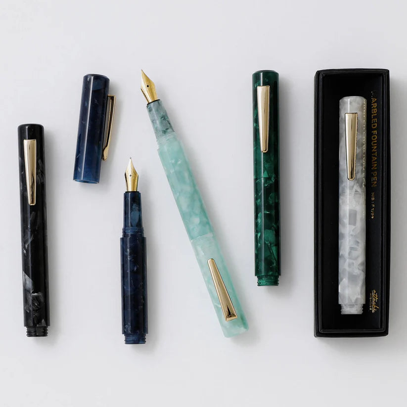 Attache Marbled Fountain Pen