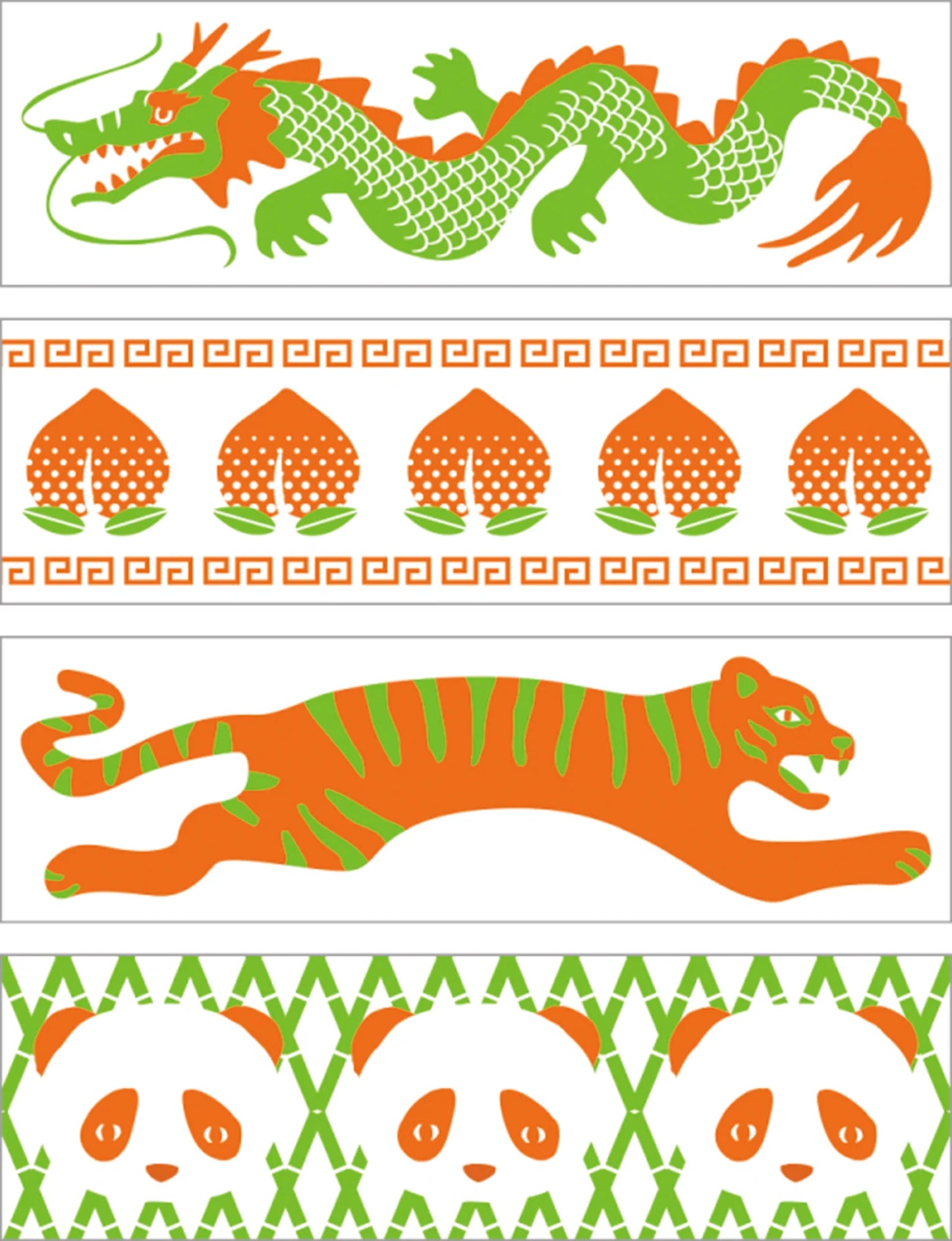 KITTA Washi Tape - Oriental