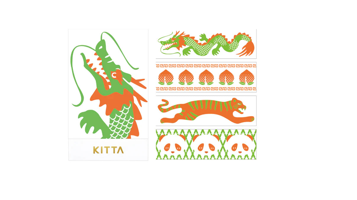 KITTA Washi Tape - Oriental