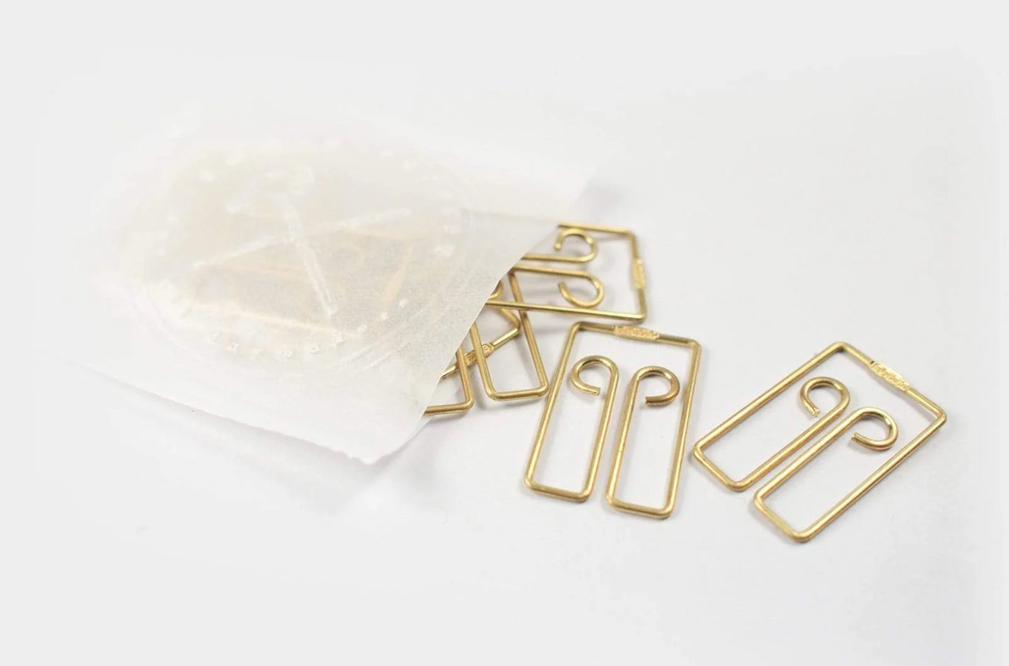 TOOLS to LIVEBY Brass Paper Clips - Box of 10