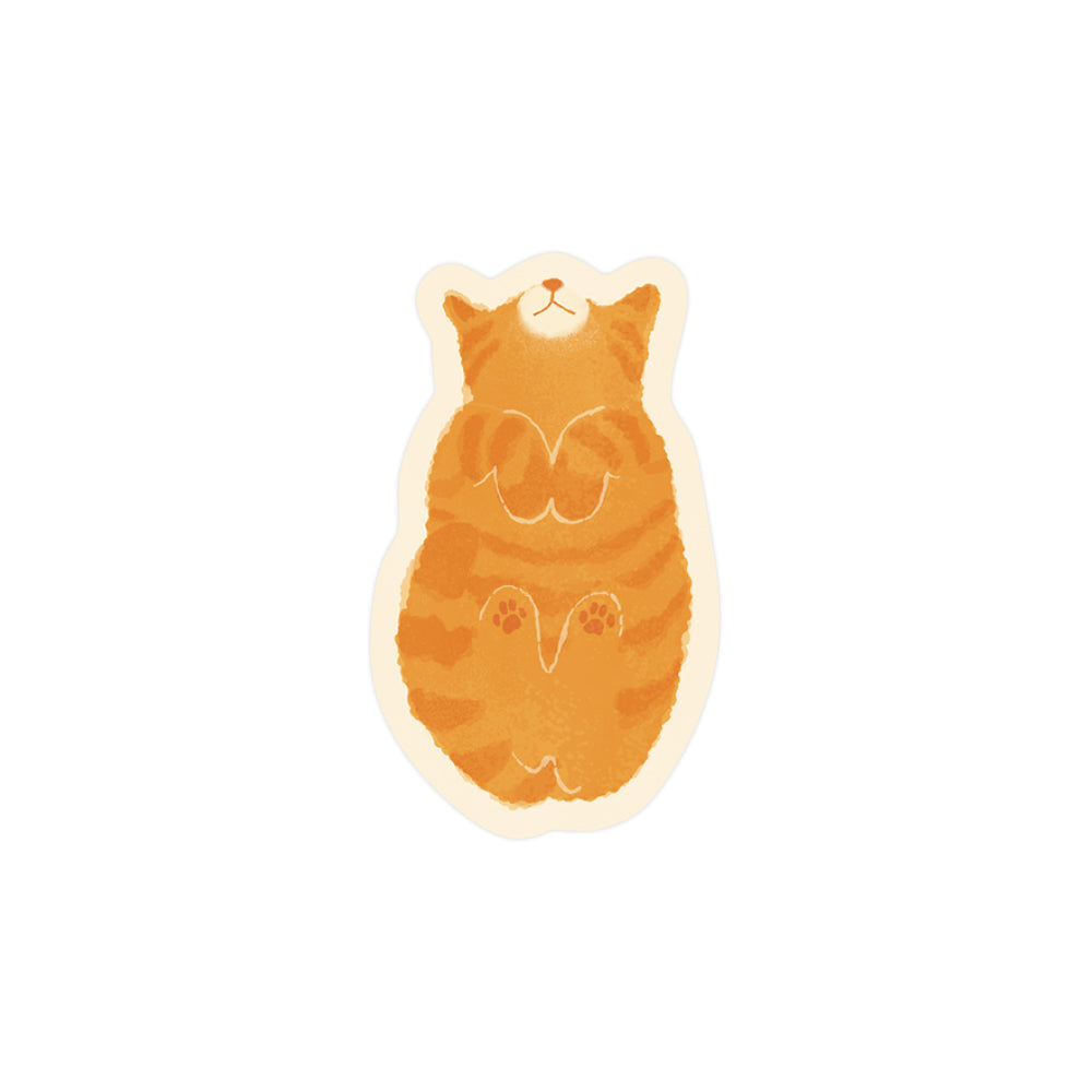 RYU-RYU x mula - Cat Sticker - Palmier