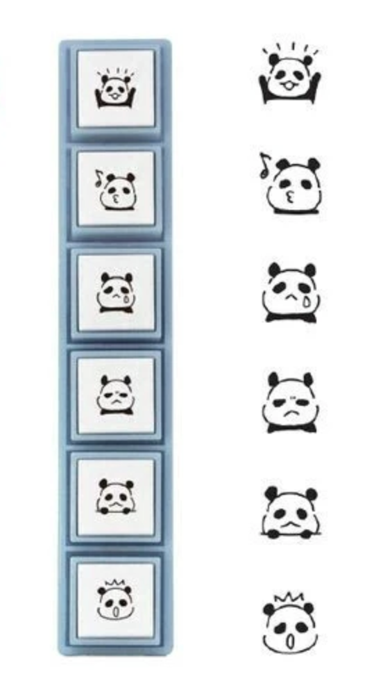Kodomo no Kao - Pochitto Pick Push Button Stamp