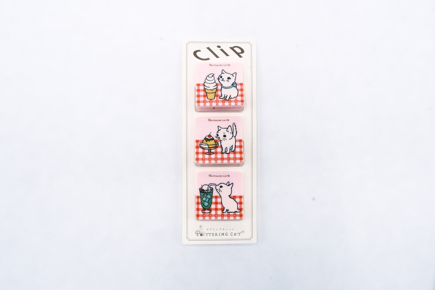 Pottering Cat Clips - Parlor