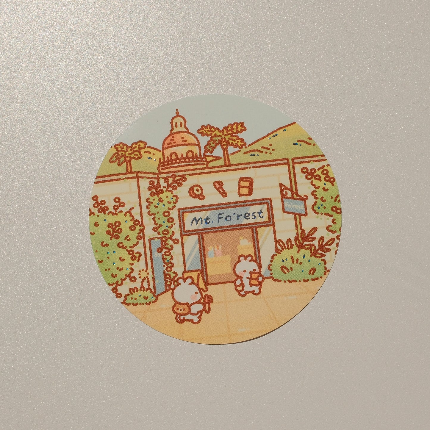 Mt. Fo’rest x 2jingis2jing - Foil Sticker: Mt. Fo'rest