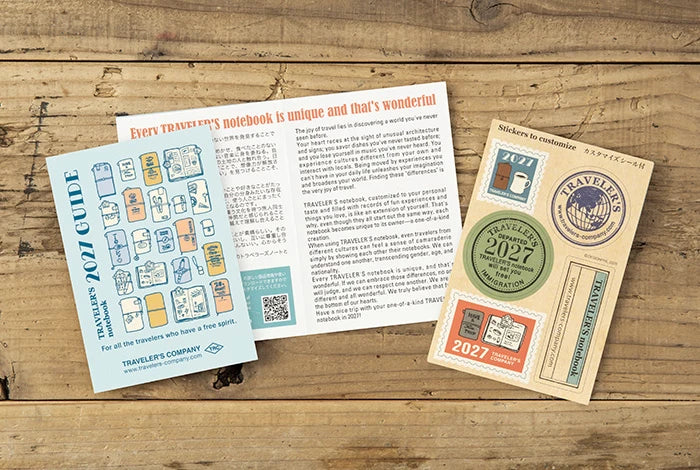 TRAVELER's Passport Size Refill - 2027 Weekly