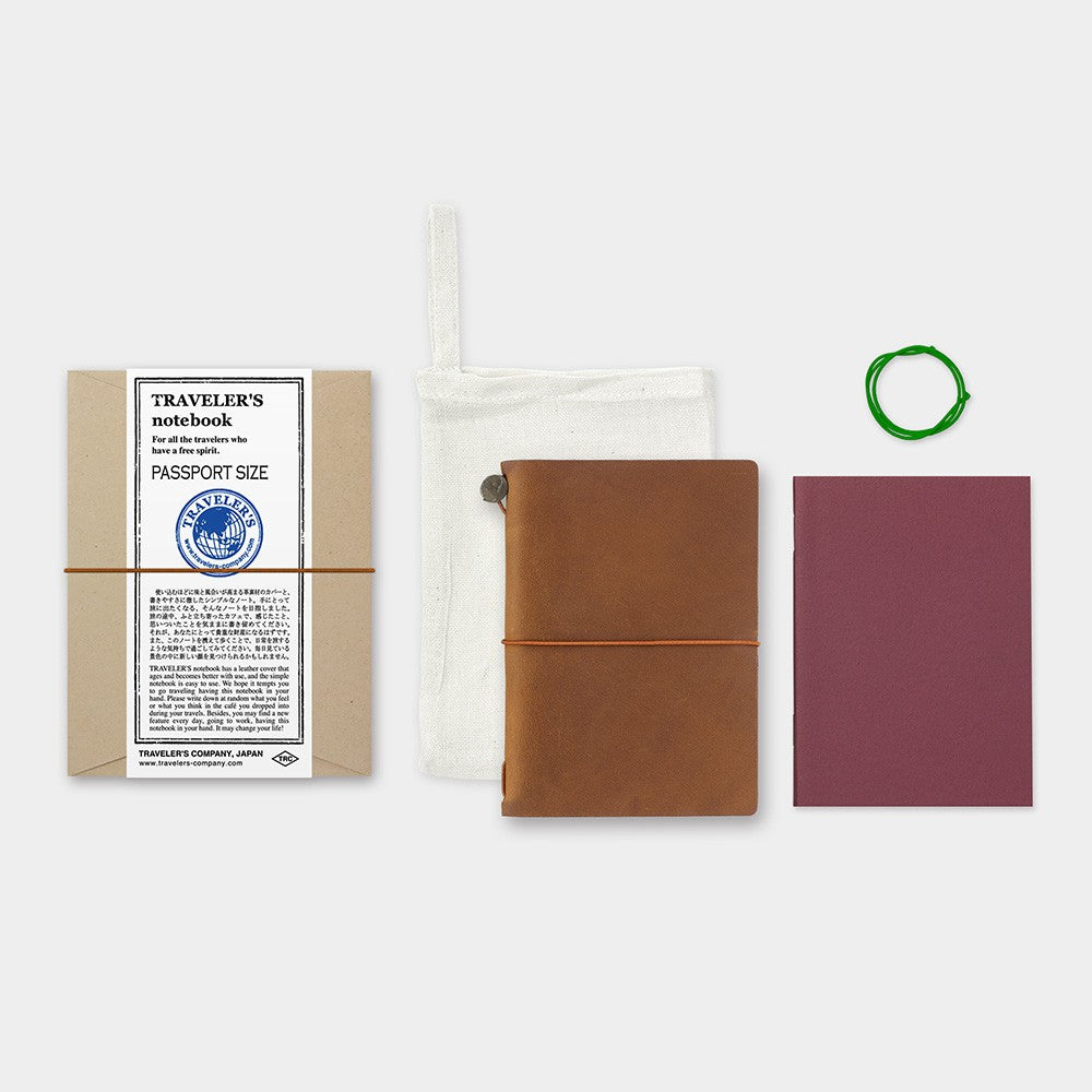 TRAVELER's Notebook - Passport Size - Camel