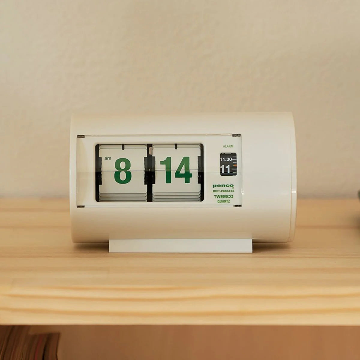 Penco Desk Clock - White