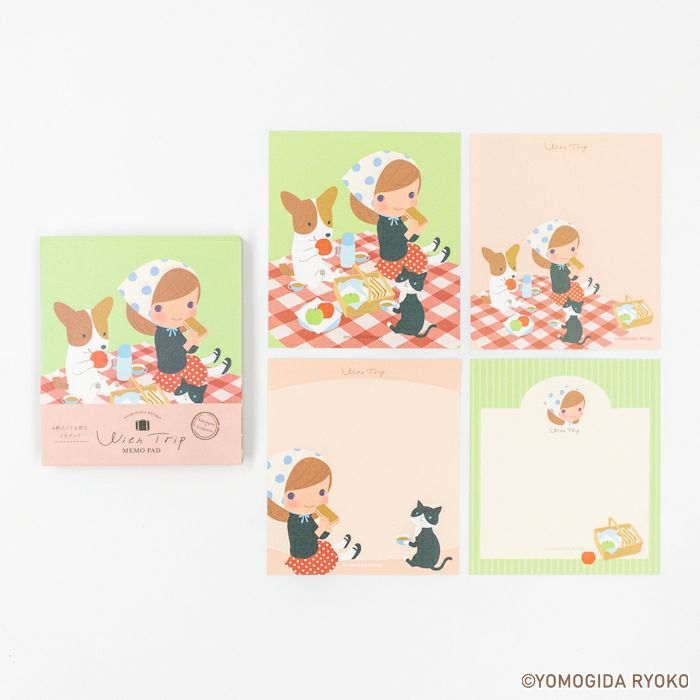 Furukawashiko x Ryoko Yomogida - With Trip Series - Memo Pad - Picnic