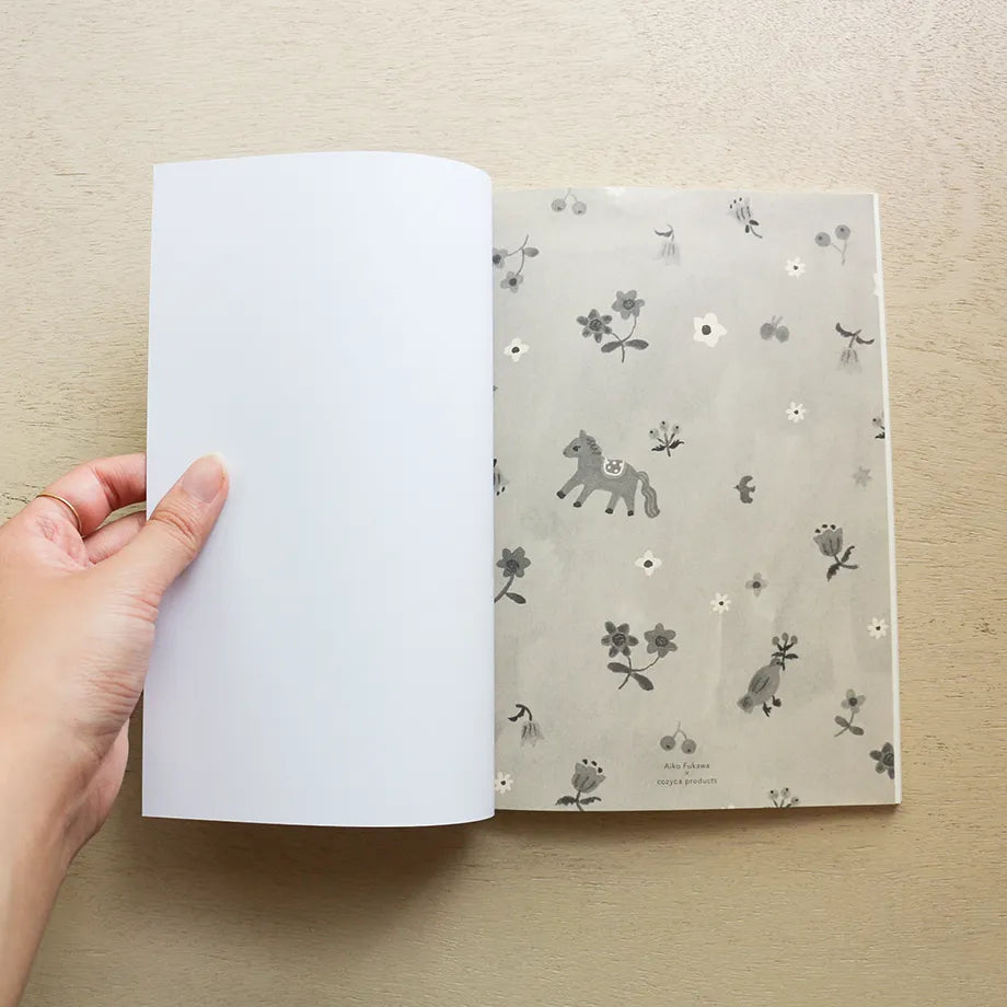 Cozyca x Aiko Fukawa - A5 Notebook - Please Have a Flower