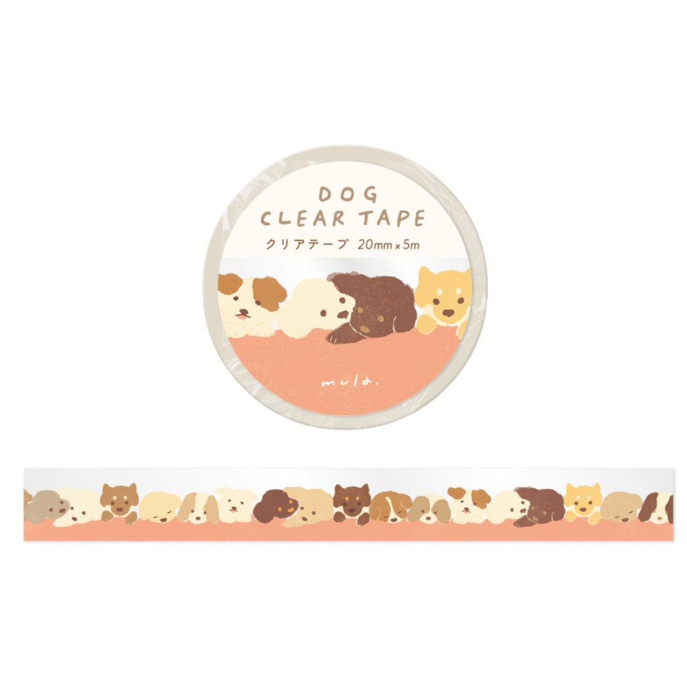 RYU-RYU x mula - Cat Clear Tape - Puppy Pink