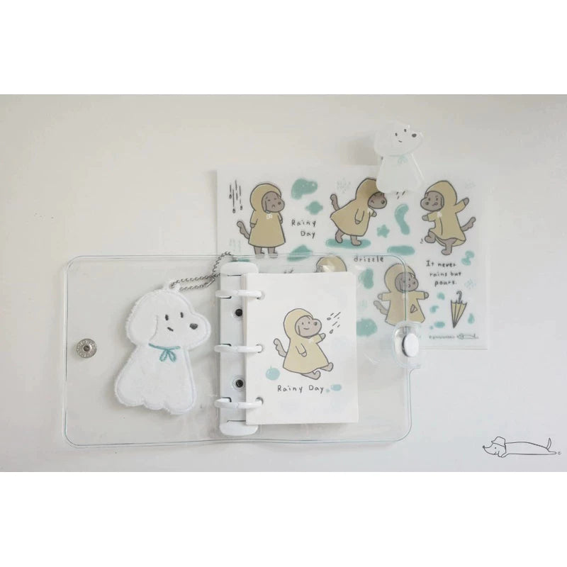 Ginny Lambkin - Transfer Sticker Sheet - Rainy Day