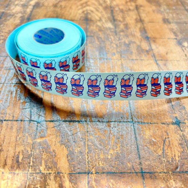 Spica Garden Label Sticker Roll - muu-chan Series - Reading