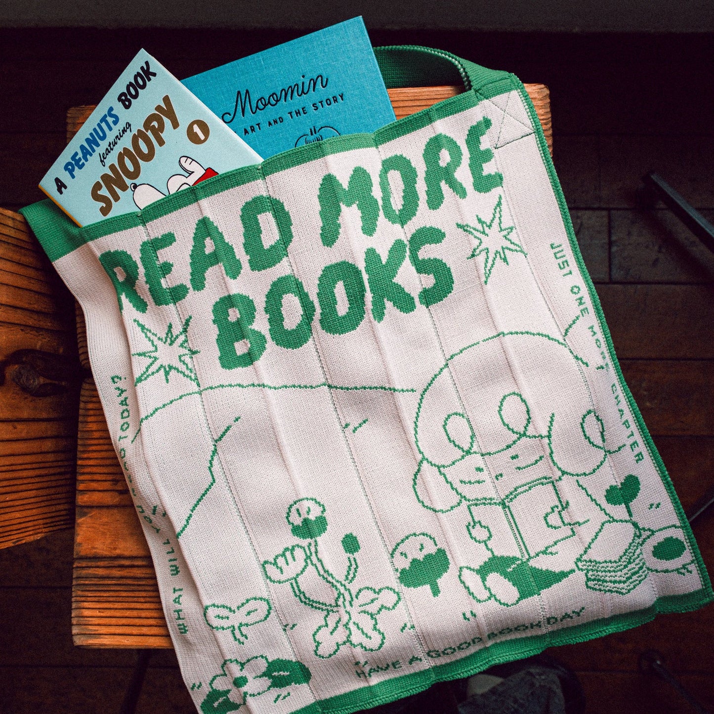 Lovesoup x KNT365 - Read More Books Bag
