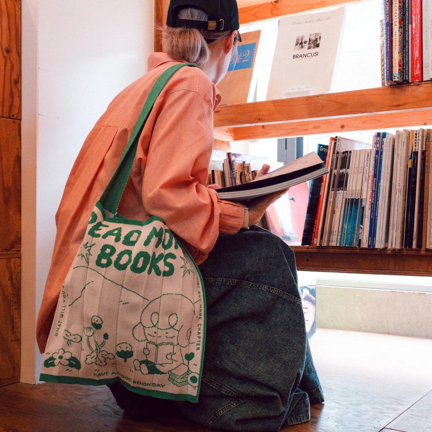Lovesoup x KNT365 - Read More Books Bag