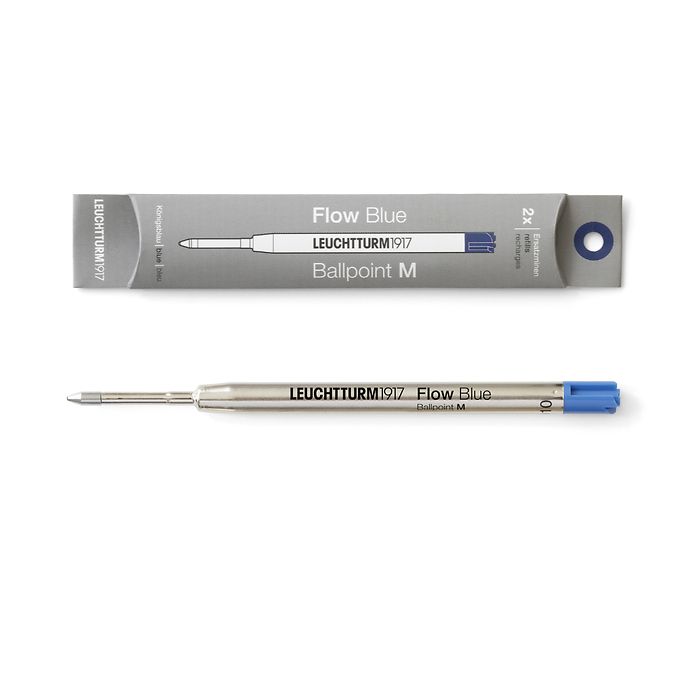 Leuchtturm1917 Drehgriffel Ballpoint Pen Refill - Medium, Royal Blue